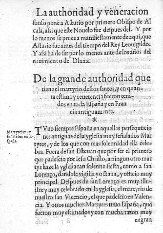 De la grande authoridad que tiene el martyrio
