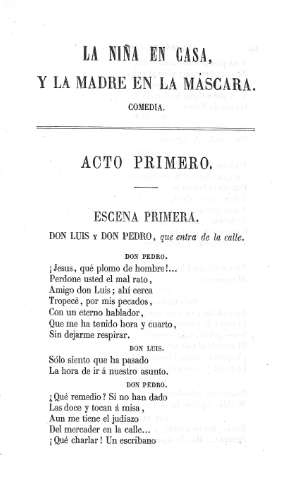 Acto Primero