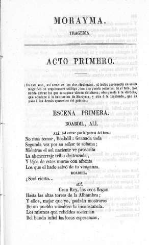 Acto Primero