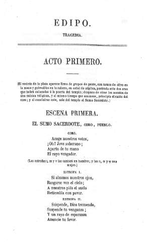 Acto Primero
