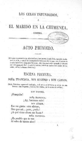 Acto Primero
