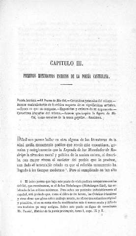 Capitulo III. Primeros monumentos escritos escritos de la poesía castellana 