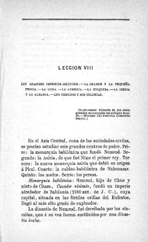 Lección VIII. Los grandes imperios asiáticos
