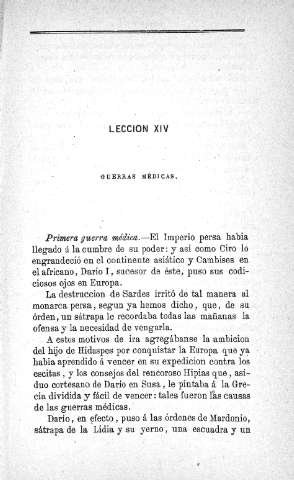 Lección XIV. Guerras Médicas