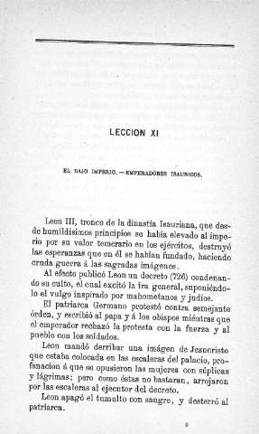Lección XI. El Bajo Imperio