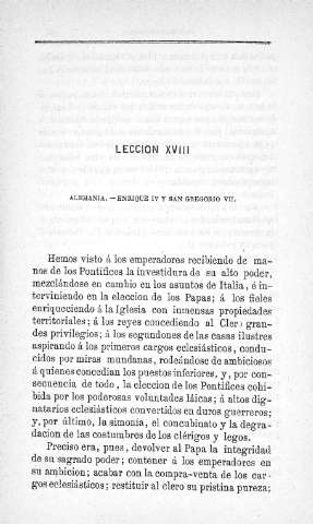 Lección XXVIII. Alemania...