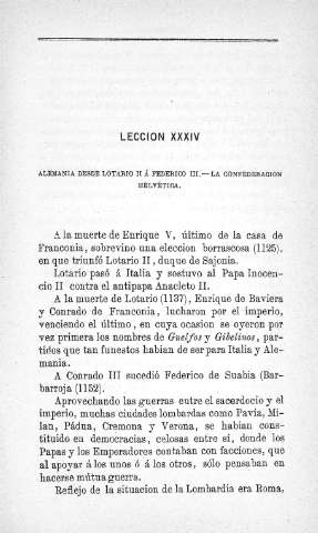 Lección XXXIV. Alemania