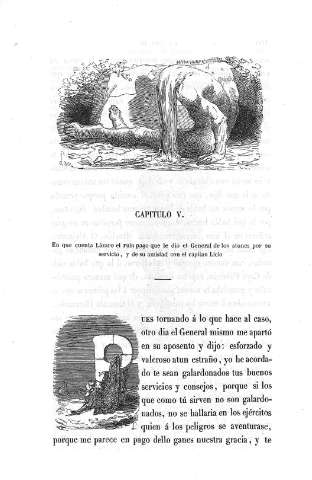 Capitulo V. En que cuenta Lázaro el ruin pago que le dió el General de los atunes por su servicio,...