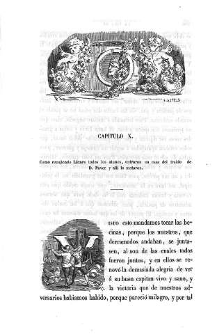 Capitulo X. Como recojiendo Lázaro todos los atunes,...