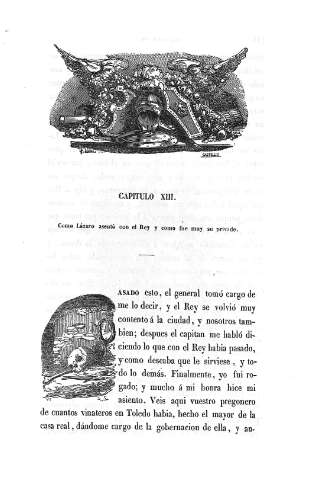 Capitulo XIII. Como Lázaro asentó con el Rey y como fue muy su privado