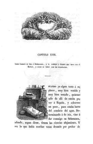 Capitulo XVIII. Como Lázaro se vino á Salamanca,...