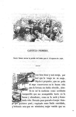 Capitulo Primero. Donde Lázaro cuenta la partida de Toledo para ir á la guerra de Argel