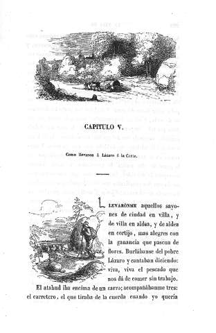Capitulo V. Como llevaron á Lázaro á la Corte