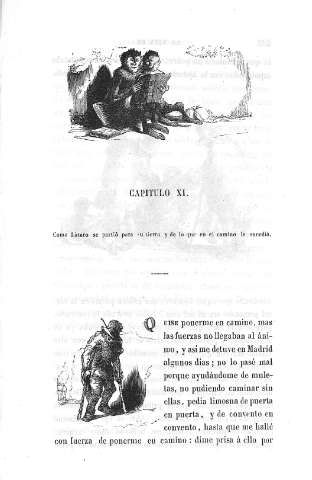 Capitulo XI. Como Lázaro se partió para su tierra,...