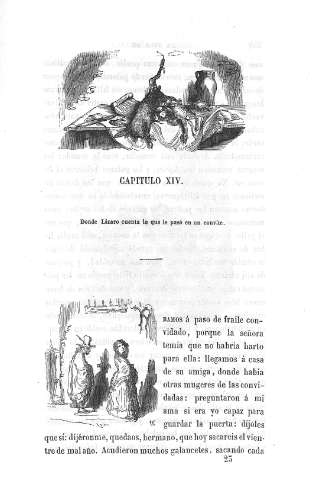 Capitulo XIV. Donde Lázaro cuenta lo que le pasó en un convite