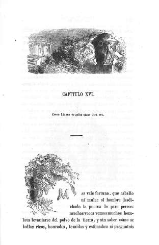 Capitulo XVI. Como Lázaro se quiso casar otra vez