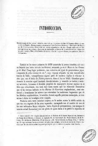 Introducción. Descubrimiento de las coronas visigodas, anunciado por la prensa científica de Francia