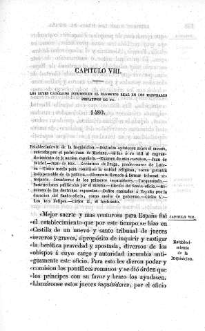 Capitulo VIII. 1480
