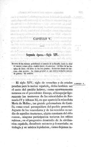 Capitulo V. Siglo XIV.