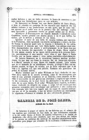 Galería de D. José Sanz