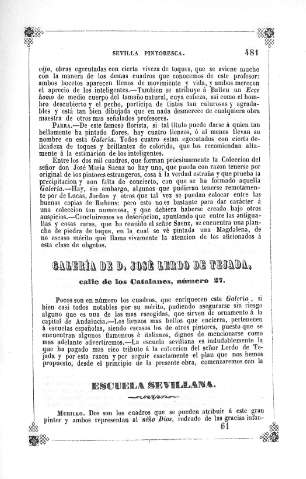 Galería de D. José Lerdo de Tejada