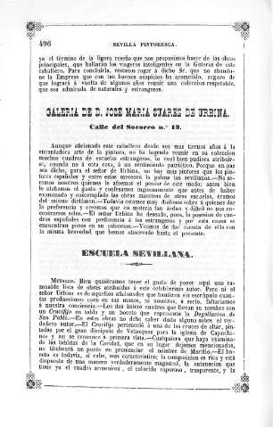 Galería de D. José María Suárez de Urbina