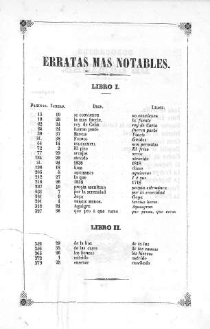 Erratas