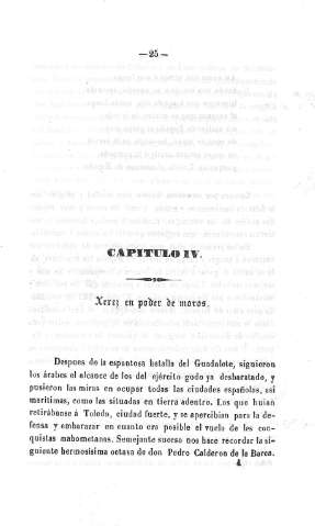 Capitulo IV. Xerez en poder de los moros