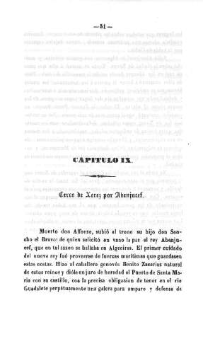 Capitulo IX. Cerco de Xerez por Abenjucef