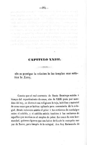 Capitulo XXIII. Donde se prosigue la relación de los tiempos mas notables de Xerez