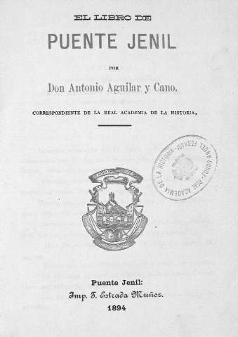 El Libro de Puente Jenil
