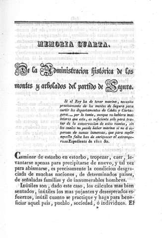 Memoria Cuarta