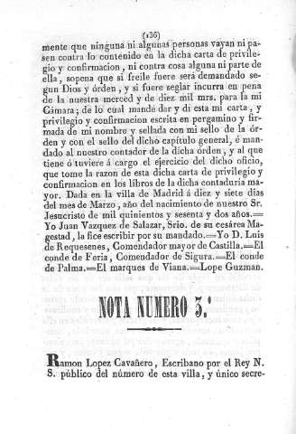 Nota número 3º