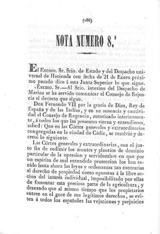 Nota número 8º