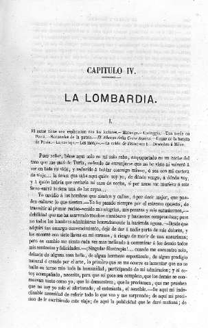 Capitulo IV. La Lombardia