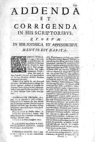 Addenda et corrigenda in his scriptoribvs...