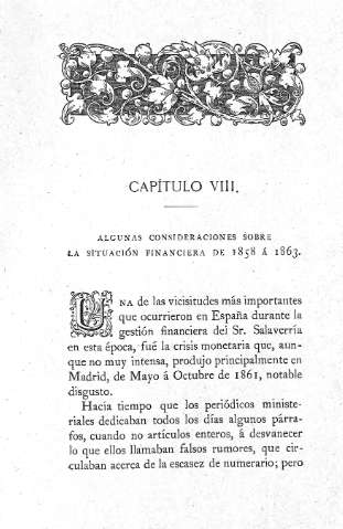 Capitulo VIII. Algunas consideraciones sobre la situación financiera de 1858 á 1863