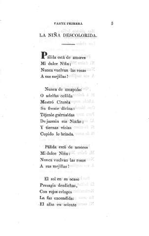 La niña descolorida