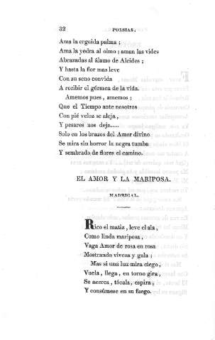 El amor y la mariposa