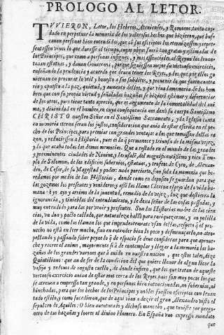 Prólogo la lector