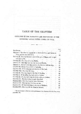 Table of the chapter