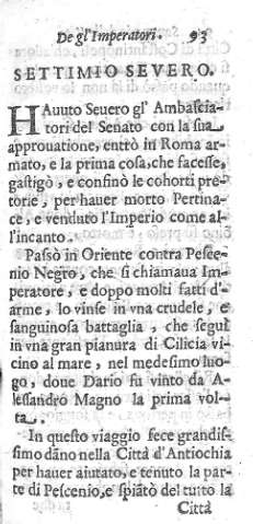 Septtimio Severo