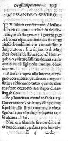 Alessandro severo