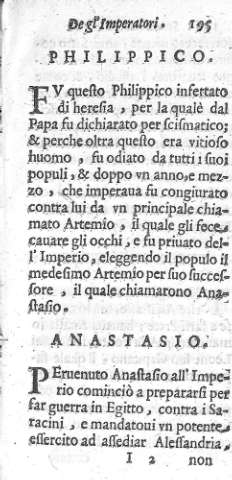 Philippico. Anastasio