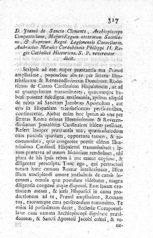 Oración latin de Ambrosio de morales