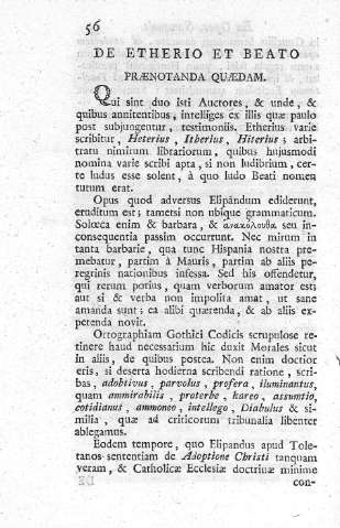 De Etherio et Beato 