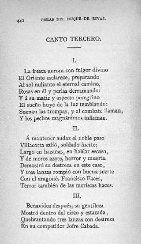 Canto tercero