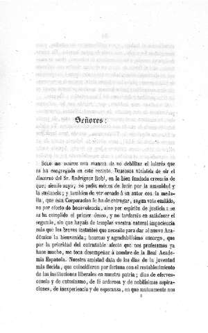 Señores: