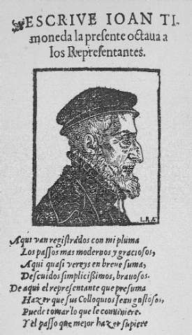 Escribe Ioan Timoneda la presente octaua...