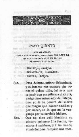 Paso quinto